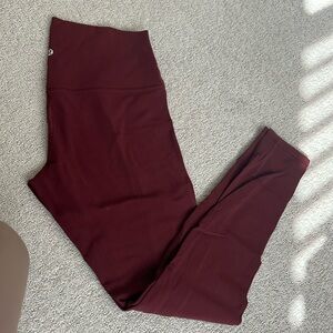 Lululemon leggings, size 8